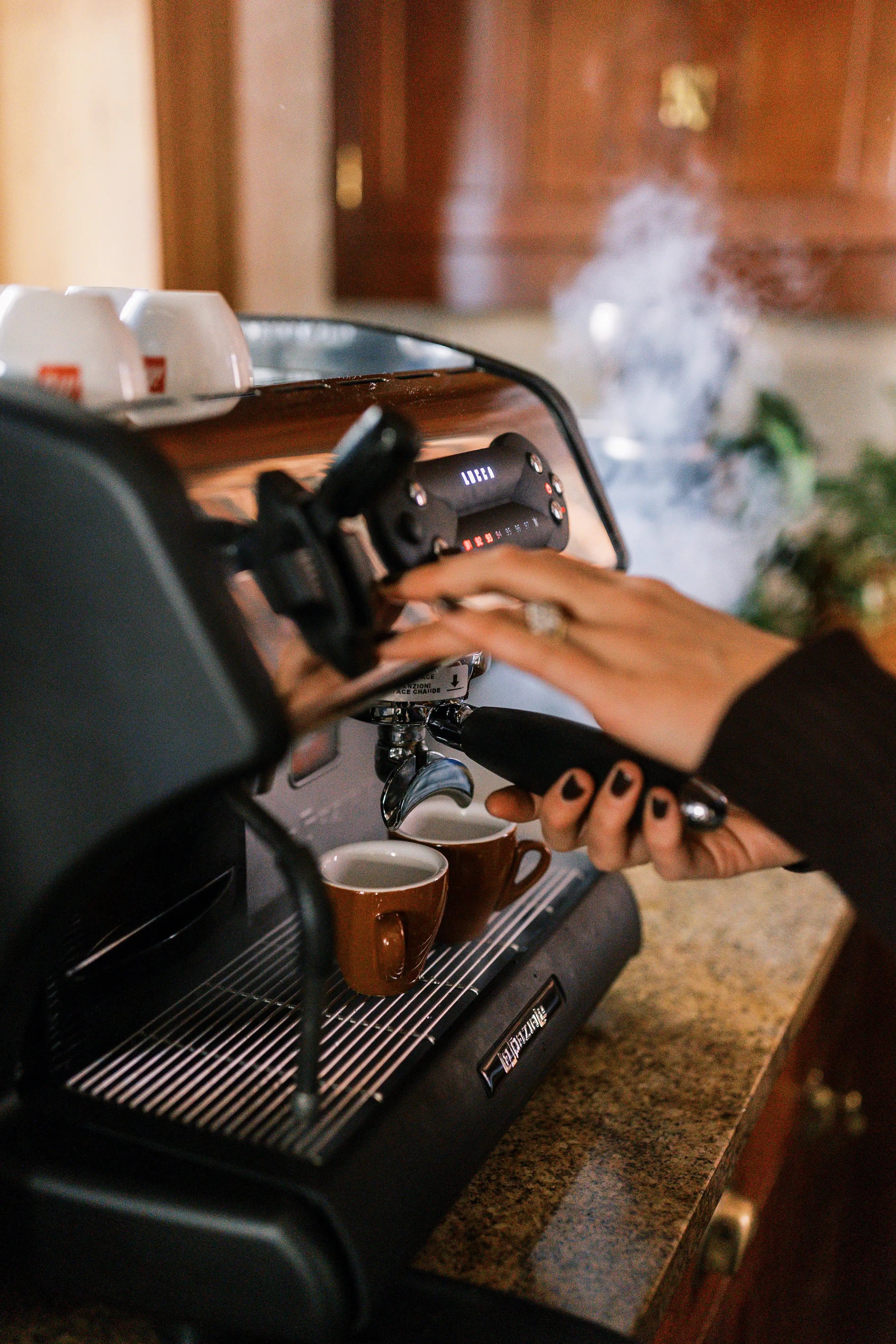 Coffee brewing process